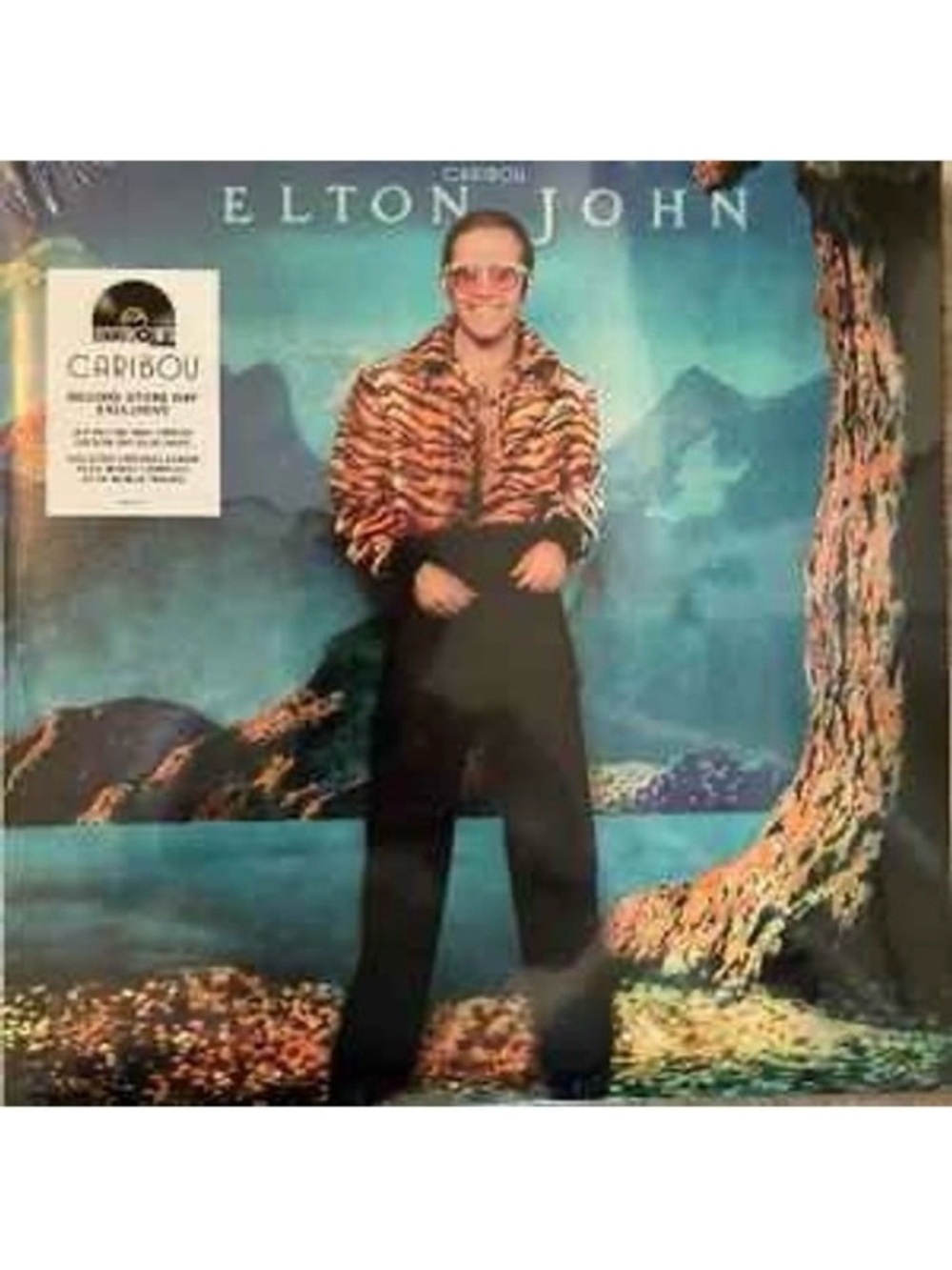 Elton John Caribou 50th Anniversary Sky Blue Vinyl 2-LP RSD 2024 Limited to 3000